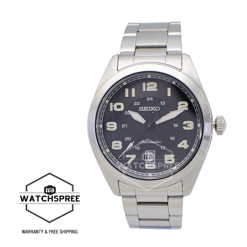 Seiko Men's Automatic Silver Stainless Steel Band Watch SRPC85K1