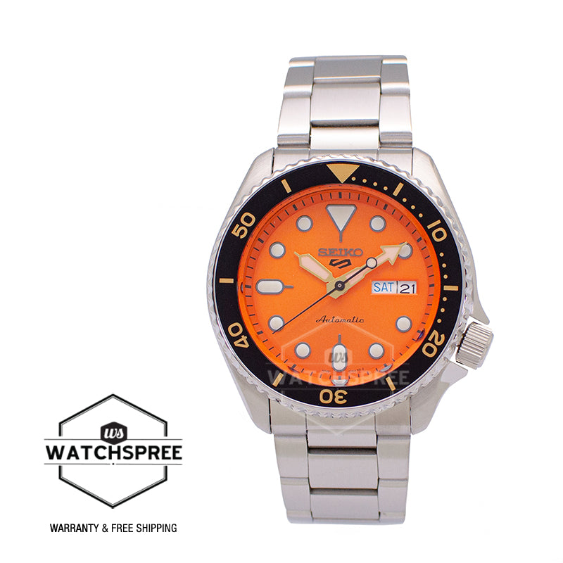 Seiko 5 Sports Automatic Silver Stainless Steel Band Watch SRPD59K1 (LOCAL BUYERS ONLY)