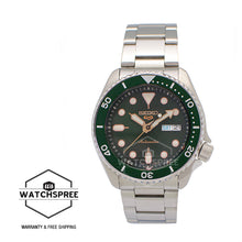 Load image into Gallery viewer, Seiko 5 Sports Automatic Silver Stainless Steel Band Watch SRPD63K1 (LOCAL BUYERS ONLY)

