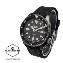 Load image into Gallery viewer, Seiko 5 Sport Automatic Black Silicone Strap Watch SRPD65K3 (LOCAL BUYERS ONLY)
