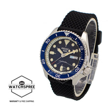 Load image into Gallery viewer, Seiko 5 Sports Automatic Black Silicon Strap Watch SRPD71K2 (LOCAL BUYERS ONLY)
