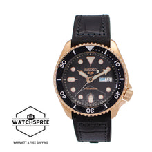 Load image into Gallery viewer, Seiko 5 Sports Automatic Black Silicone Strap Watch SRPD76K1 (LOCAL BUYERS ONLY)
