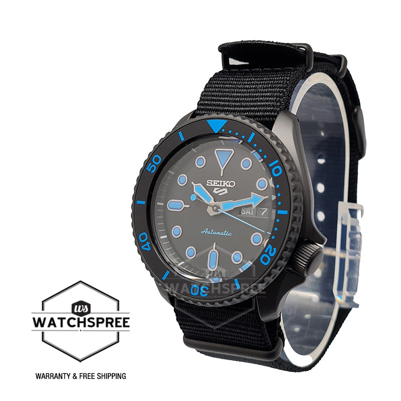 Seiko 5 Sports Automatic Black Nylon Strap Watch SRPD81K1 (LOCAL BUYERS ONLY)