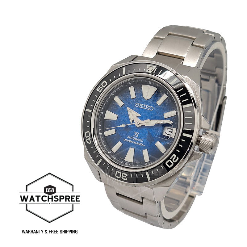 Seiko Prospex Automatic Diver's Special Edition Silver Stainless Steel Band Watch SRPE33K1 (LOCAL BUYERS ONLY)