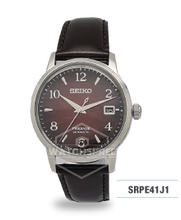 Load image into Gallery viewer, Seiko Presage (Japan Made) Automatic Dark Brown Calf Leather Strap Watch SRPE41J1 (LOCAL BUYERS ONLY)
