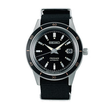 Load image into Gallery viewer, Seiko Presage (Japan Made) Automatic Black Nylon Strap Watch SRPG09J1 (LOCAL BUYERS ONLY)
