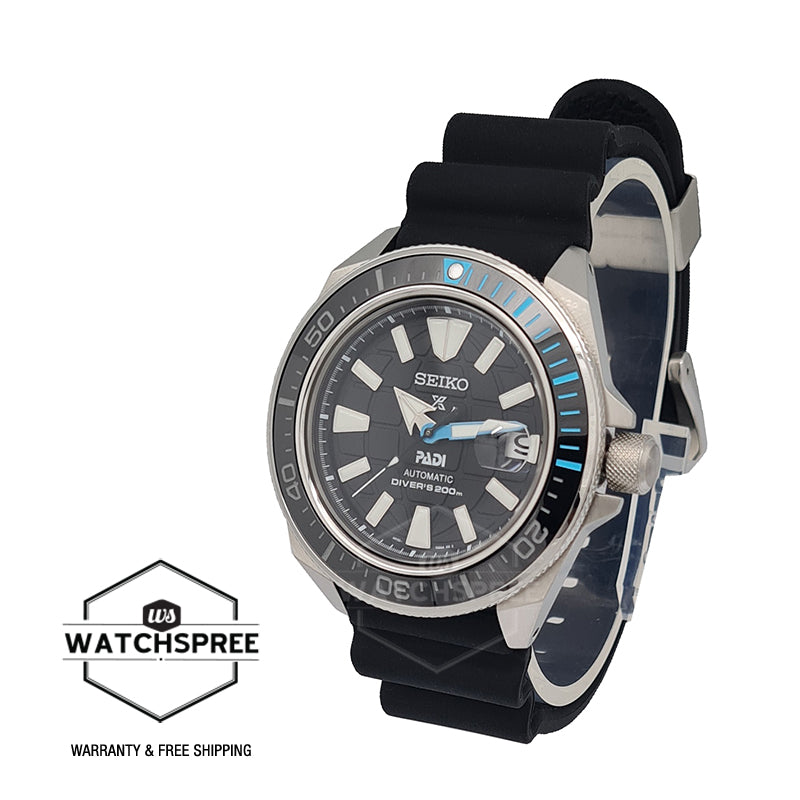 Seiko Prospex and PADI Solar Diver's Special Edition Black Silicone Strap Watch SRPG21K1 (LOCAL BUYERS ONLY)