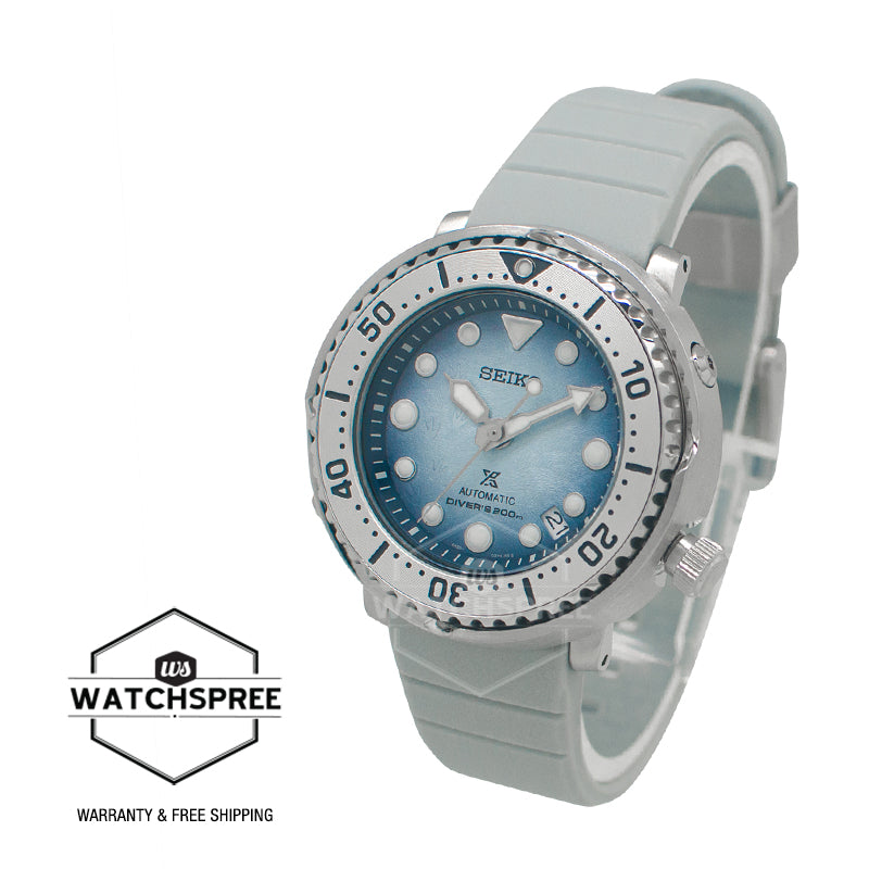 Seiko Prospex Automatic Save The Ocean Divers White Silicone Strap Watch SRPG59K1 (Not For EU Buyers) (LOCAL BUYERS ONLY)