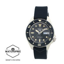 Load image into Gallery viewer, Seiko 5 Sports Automatic Black Silicone Strap Watch SRPG79K1
