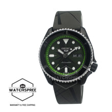 Load image into Gallery viewer, Seiko 5 Sports Automatic ONE PIECE Zoro Limited Edition Brownish Green Silicone Strap Watch SRPH67K1
