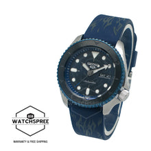 Load image into Gallery viewer, Seiko 5 Sports Automatic ONE PIECE Sabo Limited Edition Navy Blue Silicone Strap Watch SRPH71K1
