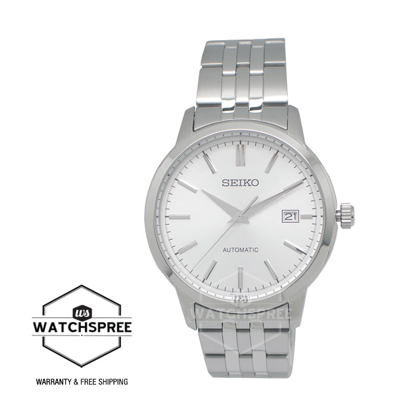Seiko Automatic Stainless Steel Band Watch SRPH85K1