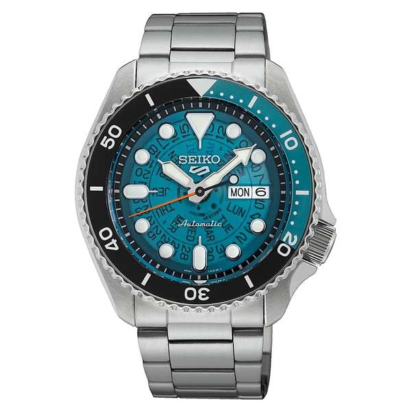 Seiko 5 Sports Automatic SKX Sports Style Stainless Steel Band Watch SRPJ45K1