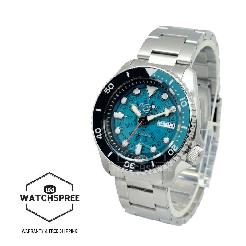 Seiko 5 Sports Automatic SKX Sports Style Stainless Steel Band Watch SRPJ45K1