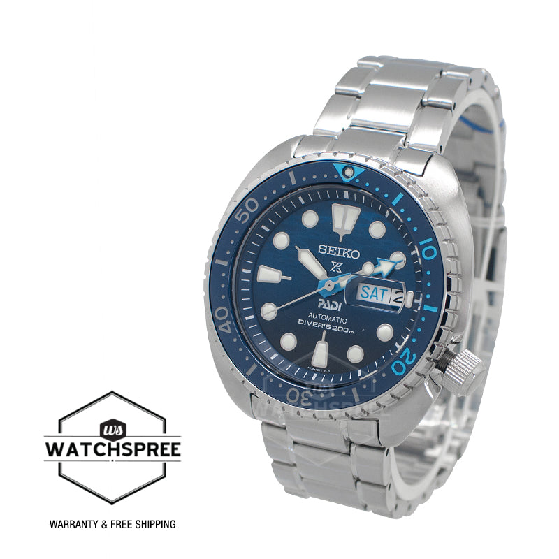 Seiko Prospex PADI ÒThe Great BlueÓ Special Edition Automatic Diver's Watch SRPK01K1