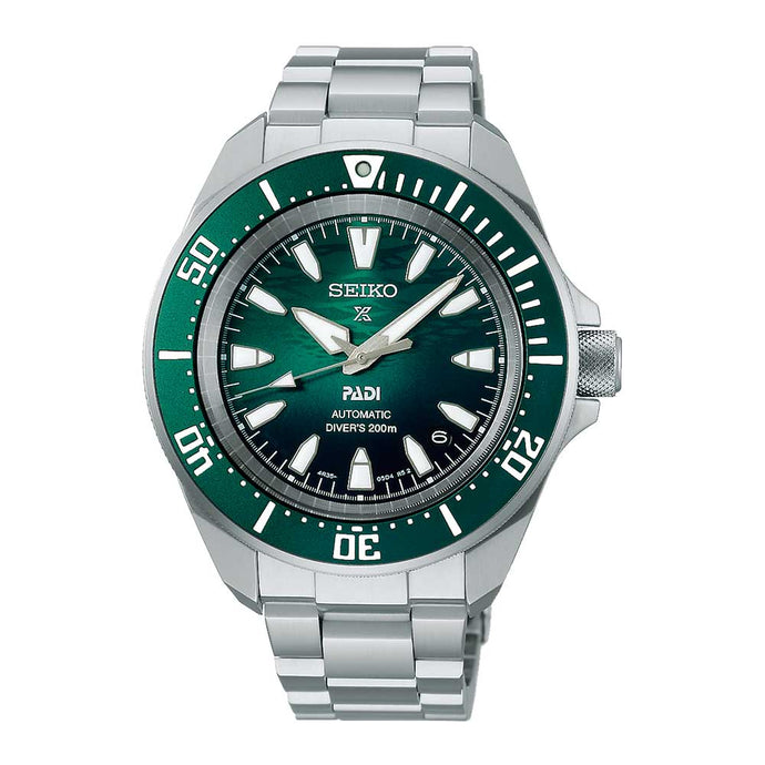 Seiko Prospex Automatic Diver's PADI Special Edition Stainless Steel Band Watch SRPL53K1