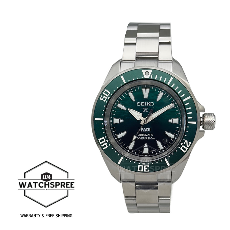 Seiko Prospex Automatic Diver's PADI Special Edition Stainless Steel Band Watch SRPL53K1 (Local Buyers Only)