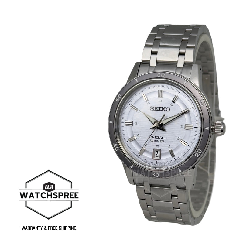 Seiko Presage (Japan Made) Automatic Style60's Stainless Steel Band Watch SRPL73J1 (Local Buyers Only)