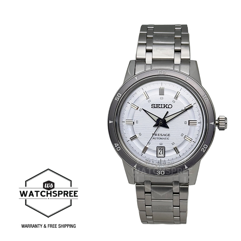 Seiko Presage (Japan Made) Automatic Style60's Stainless Steel Band Watch SRPL73J1 (Local Buyers Only)