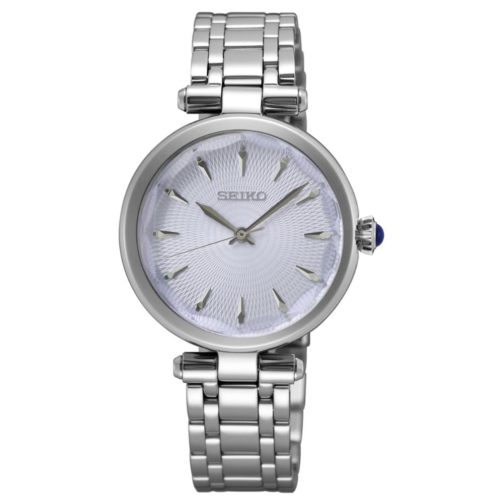 Seiko Ladies' Quartz Conceptual Regular Stainless Steel Band Watch SRZ553P1