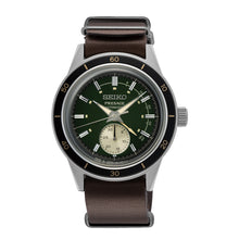 Load image into Gallery viewer, Seiko Presage (Japan Made) Automatic Dark Brown Leather Strap Watch SSA451J1
