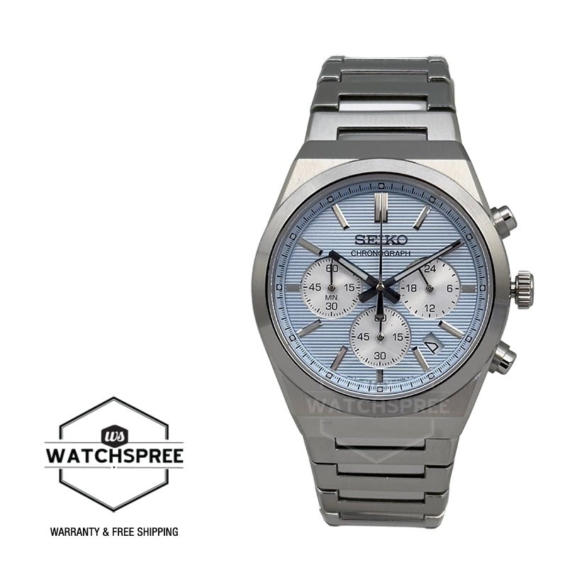 Seiko Chronograph Quartz Conceptual Stainless Steel Band Watch SSB459P1