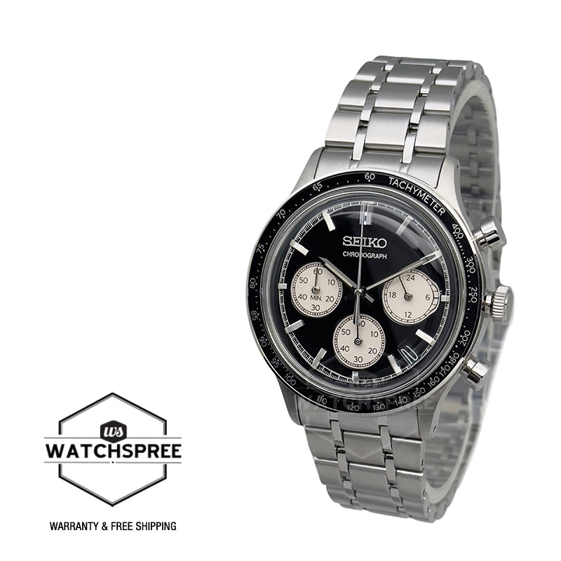 Seiko Chronograph Quartz Conceptual Stainless Steel Band Watch SSB479P1