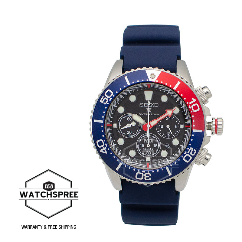 Seiko Prospex and PADI Air Diver Special Edition Blue Silicone Strap Watch SSC663P1 (Not For EU Buyers) (LOCAL BUYERS ONLY)