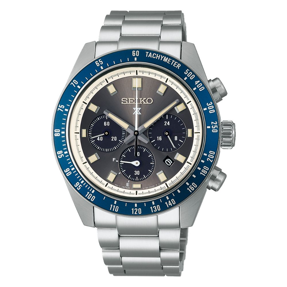 Seiko Prospex Solar Chronograph Speedtimer Stainless Steel Band Watch SSC939P1