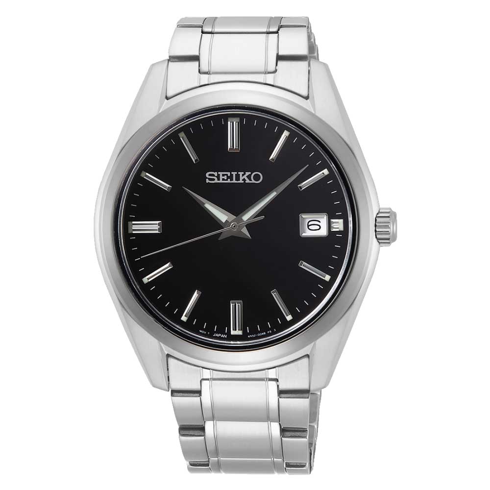 Seiko Classic Quartz Stainless Steel Band Watch SUR311P1