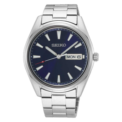 Seiko Classic Quartz Stainless Steel Band Watch SUR341P1