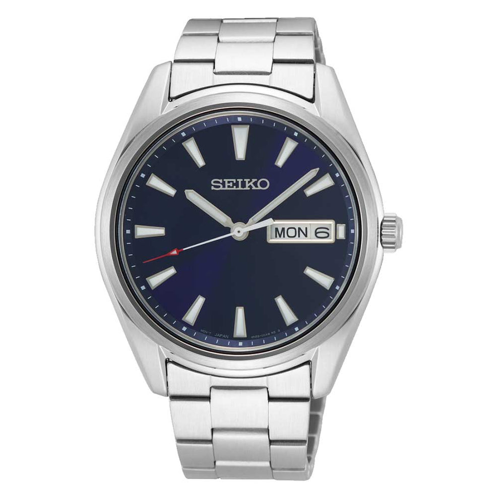 Seiko Classic Quartz Stainless Steel Band Watch SUR341P1