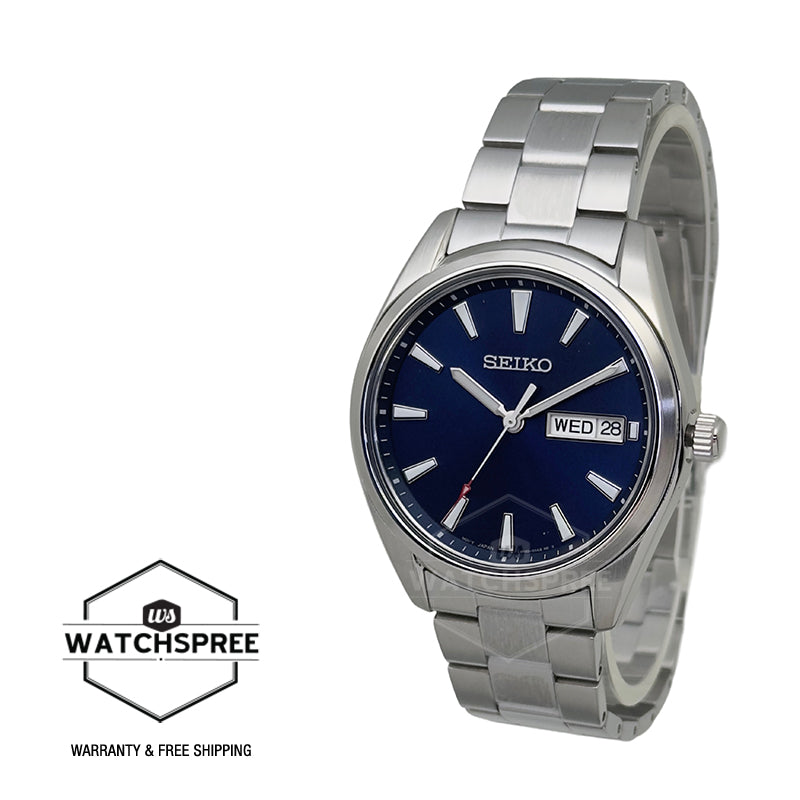 Seiko Classic Quartz Stainless Steel Band Watch SUR341P1