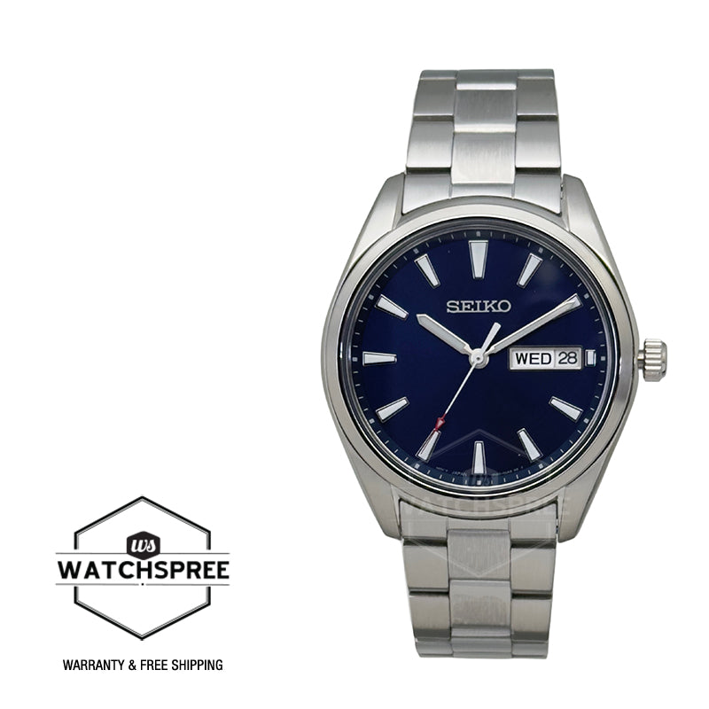 Seiko Classic Quartz Stainless Steel Band Watch SUR341P1