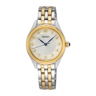 Seiko Ladies' Classic Quartz Two-Tone Stainless Steel Band Watch SUR380P1