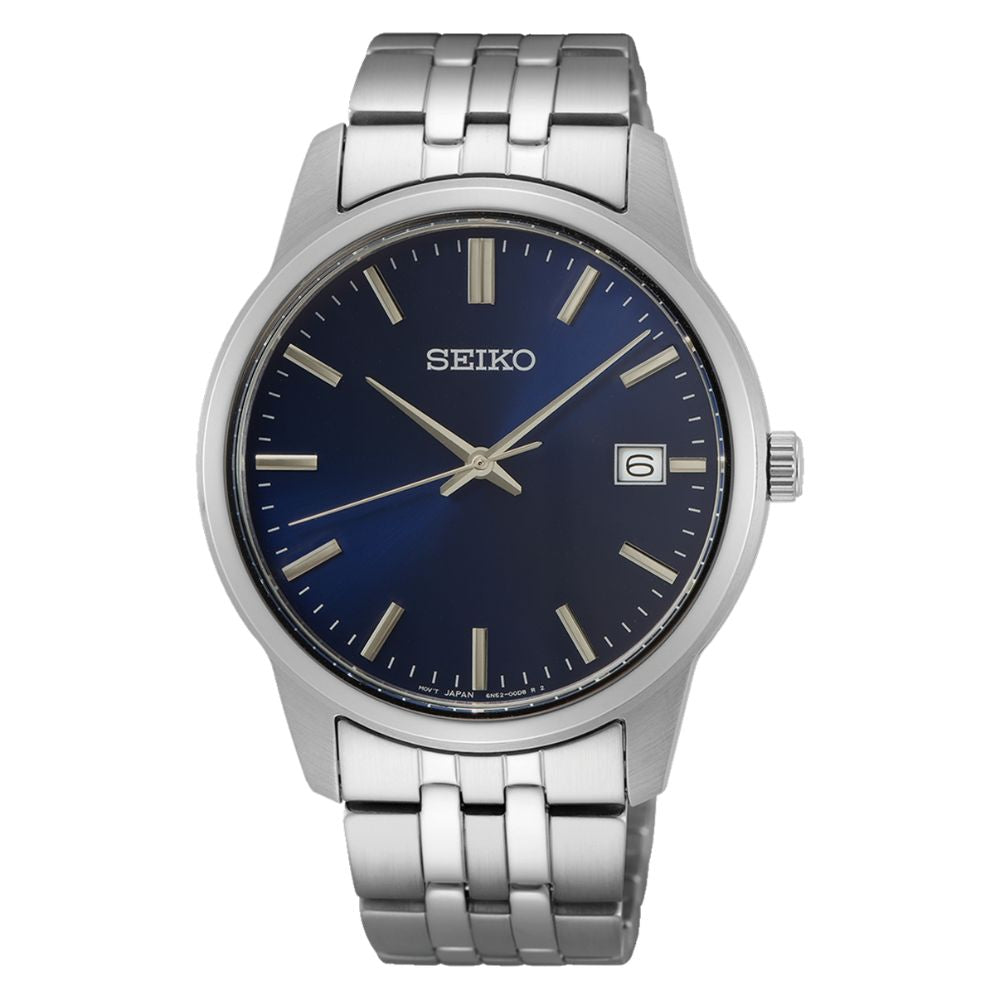 Seiko Classic Quartz Stainless Steel Band Watch SUR399P1