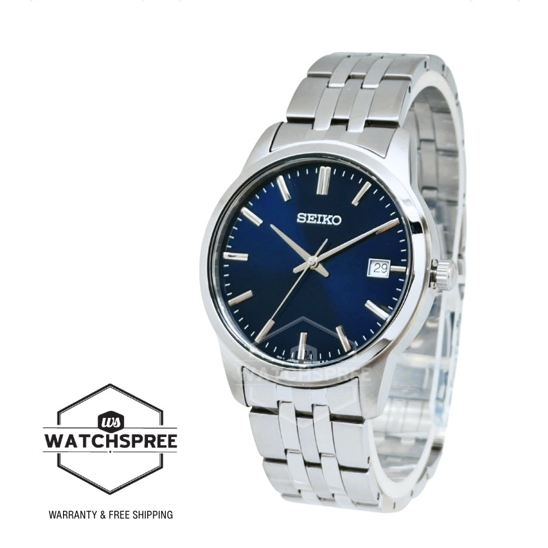 Seiko Classic Quartz Stainless Steel Band Watch SUR399P1