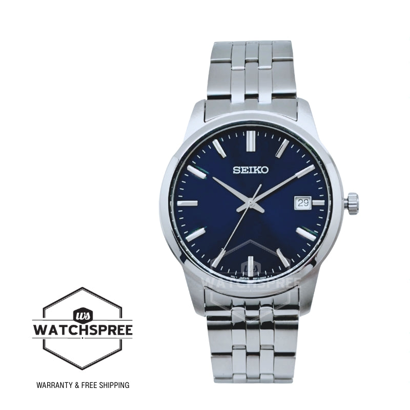 Seiko Classic Quartz Stainless Steel Band Watch SUR399P1