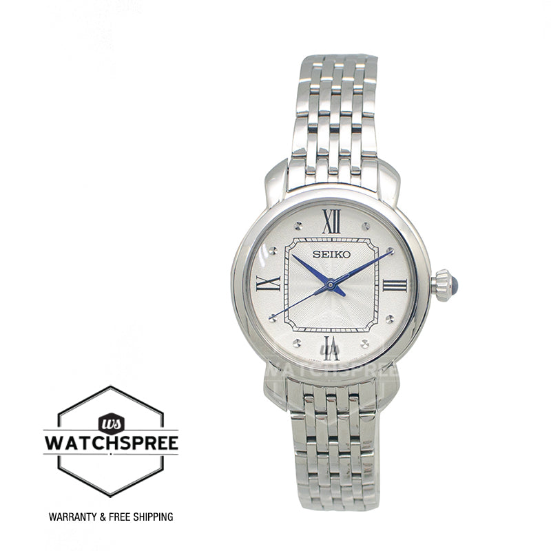 Seiko Women's Quartz Stainless Steel Band Watch SUR497P1