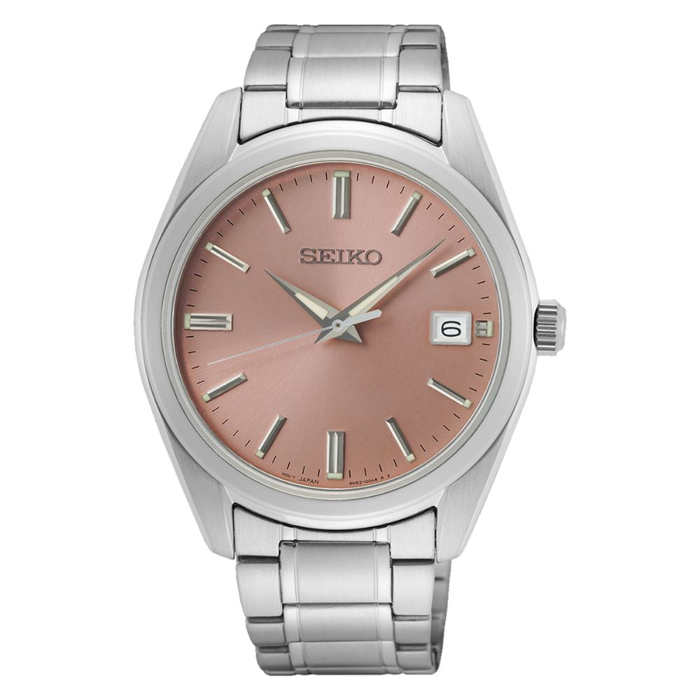 Seiko Quartz Conceptual Regular Stainless Steel Band Watch SUR523P1