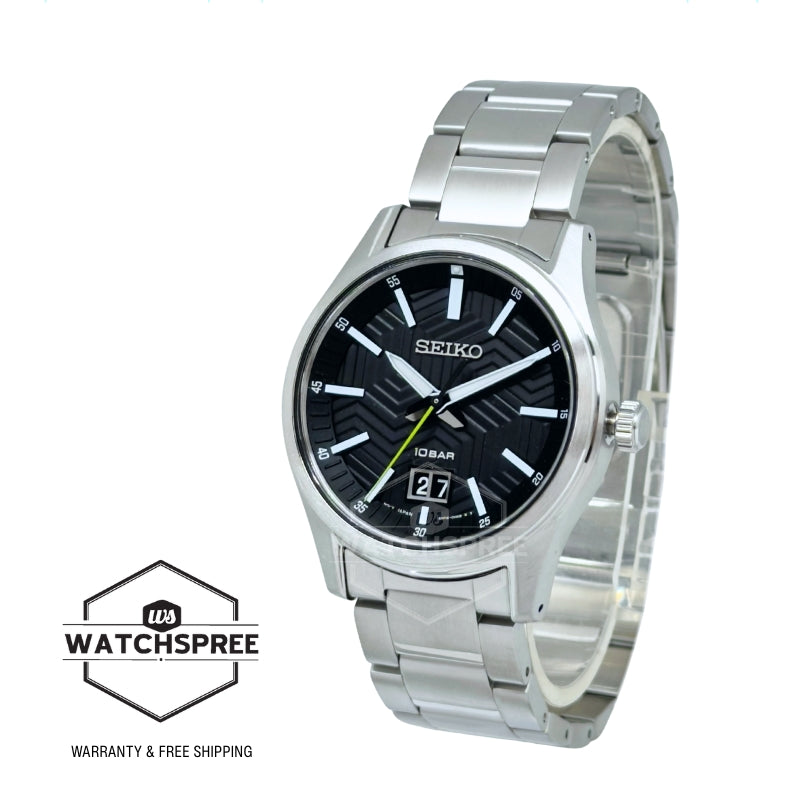 Seiko Quartz Conceptual Regular Stainless Steel Band Watch SUR535P1