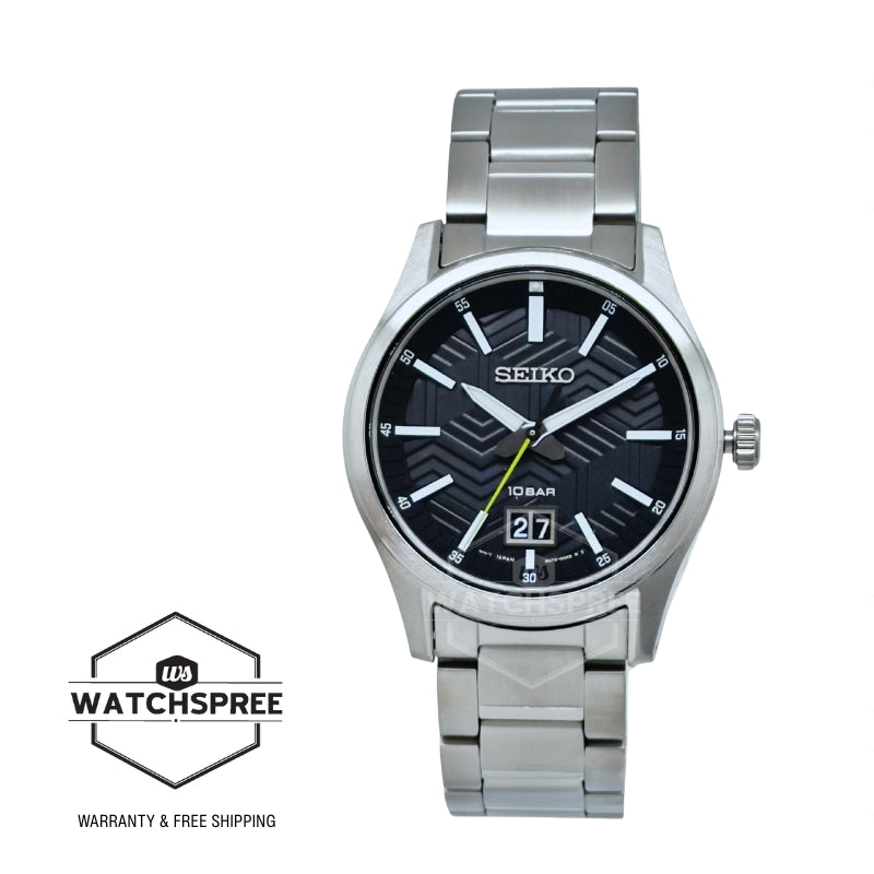 Seiko Quartz Conceptual Regular Stainless Steel Band Watch SUR535P1 ...