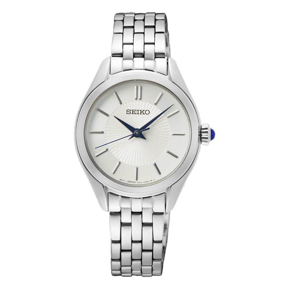 Seiko Ladies' Quartz Conceptual Regular Stainless Steel Band Watch SUR537P1
