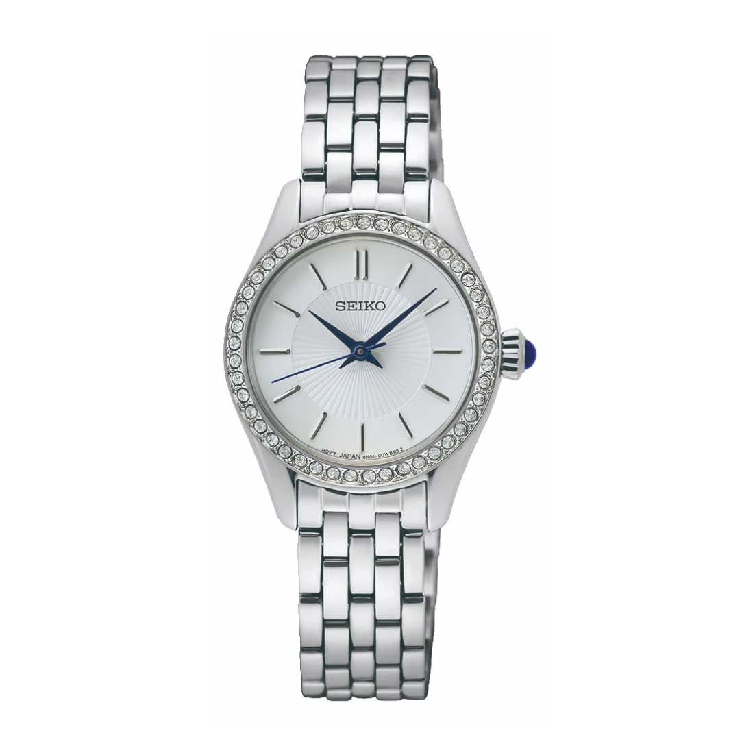 Seiko Ladies' Quartz Conceptual Regular Stainless Steel Band Watch SUR539P1