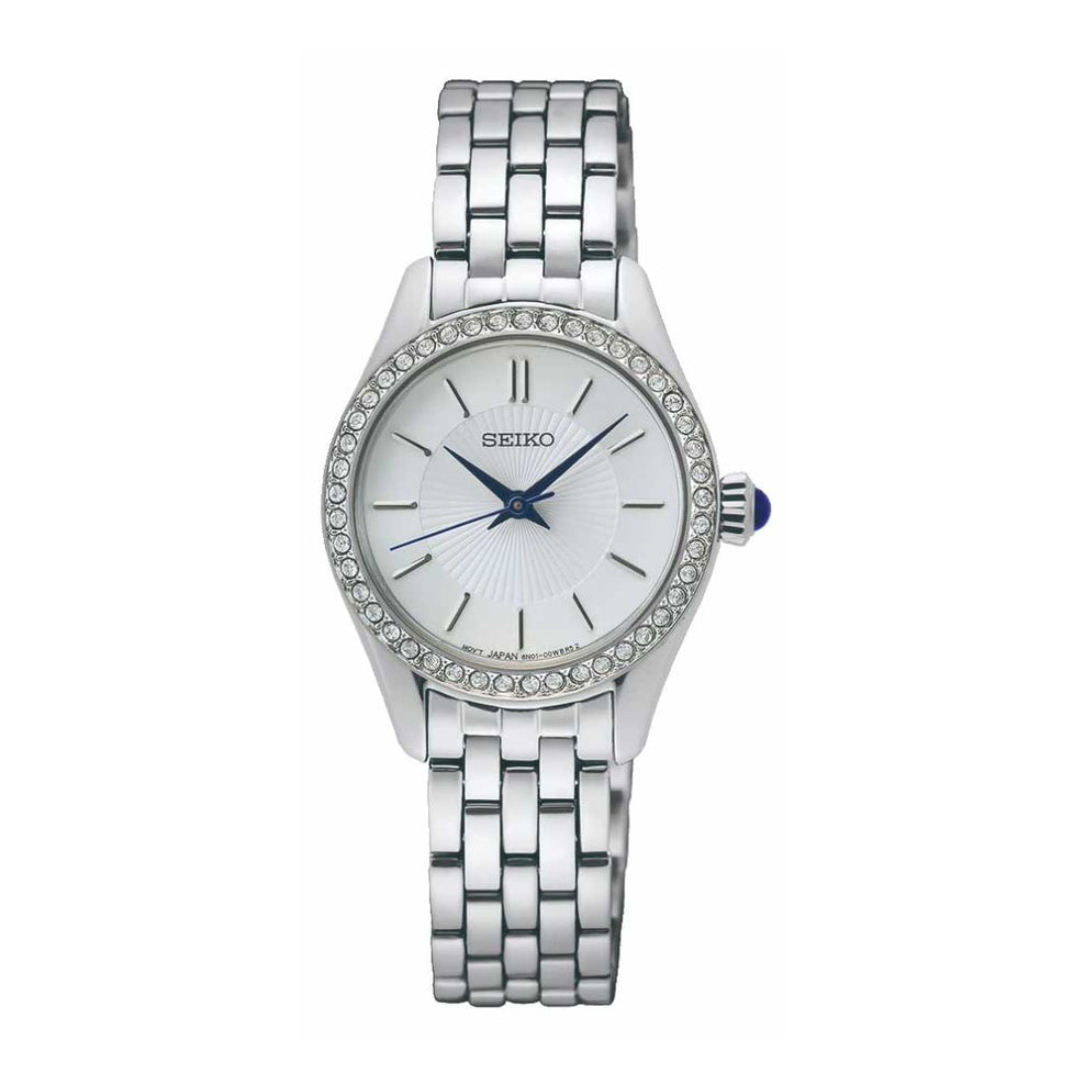 Seiko Ladies' Quartz Conceptual Regular Stainless Steel Band Watch SUR539P1