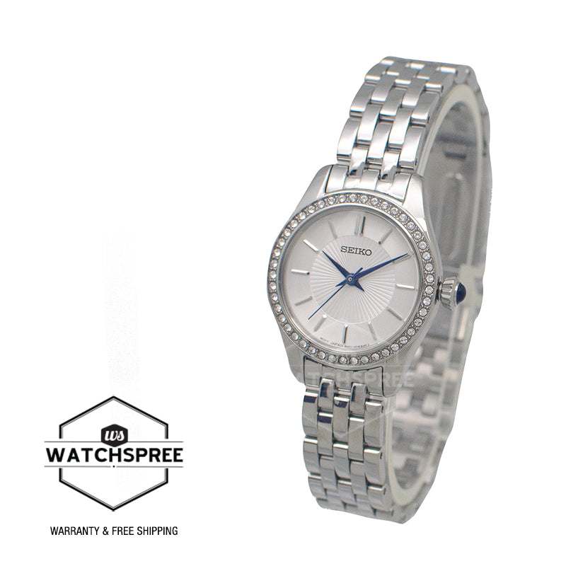 Seiko Ladies' Quartz Conceptual Regular Stainless Steel Band Watch SUR539P1