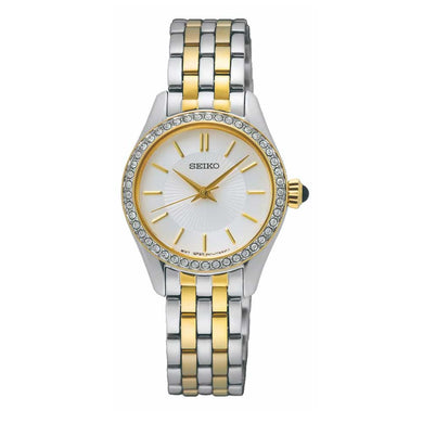 Seiko Ladies' Quartz Conceptual Two-Tone Stainless Steel Band Watch SUR540P1