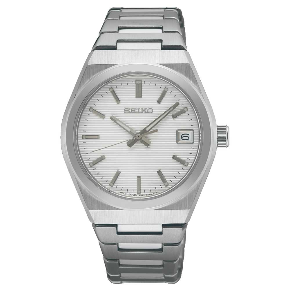 Seiko Ladies' Classic Quartz Conceptual Two-Tone Stainless Steel Band Watch SUR573P1