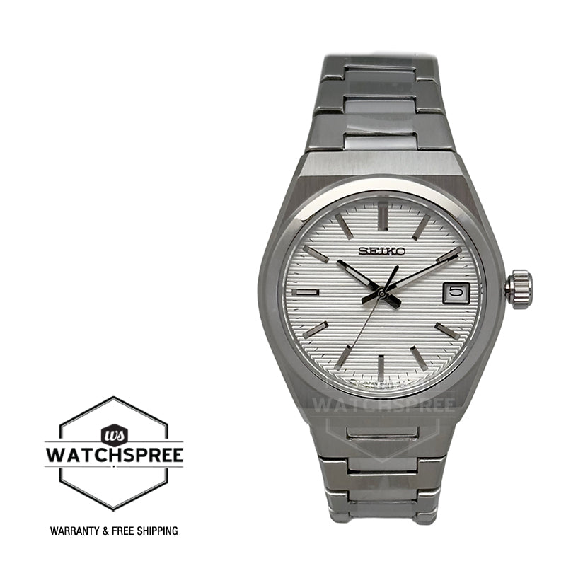 Seiko Ladies' Classic Quartz Conceptual Two-Tone Stainless Steel Band Watch SUR573P1