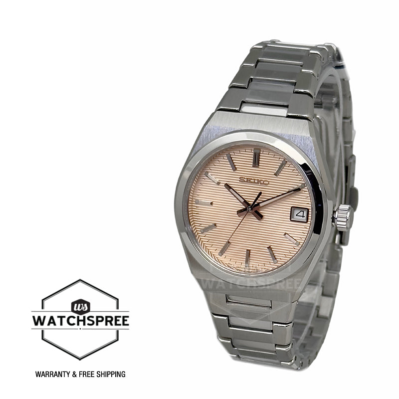 Seiko Ladies' Classic Quartz Conceptual Two-Tone Stainless Steel Band Watch SUR577P1